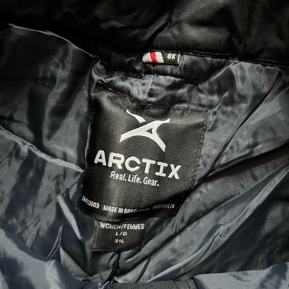 Arctix Black Snowpants, ladies size large, 12-14. NWT - Picture 5 of 7